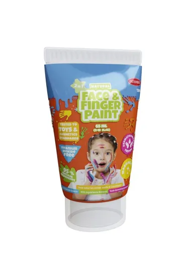 Boti Farba dla malowania palcami pomara�czowa 65ml 65 ml