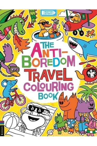 The Anti-Boredom Travel Colouring Book - Chris Dickason