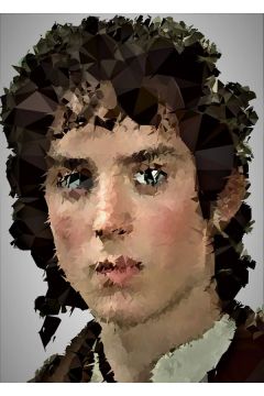 POLYamory - Frodo, Wadca Piercieni - plakat 50x70 cm