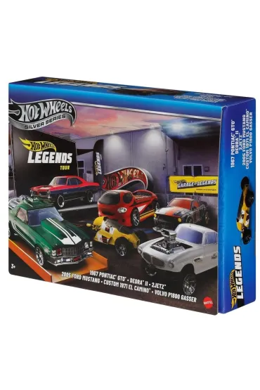 Hot Wheels. Legends Samochody 1:64 6-pak Mattel