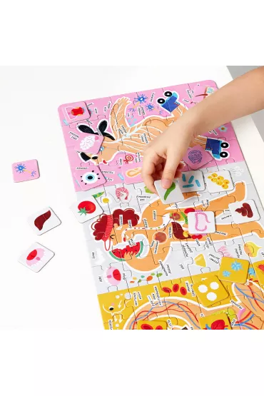 CzuCzu. Puzzle 96 el. Tak dziaa moje ciao Bright Junior Media