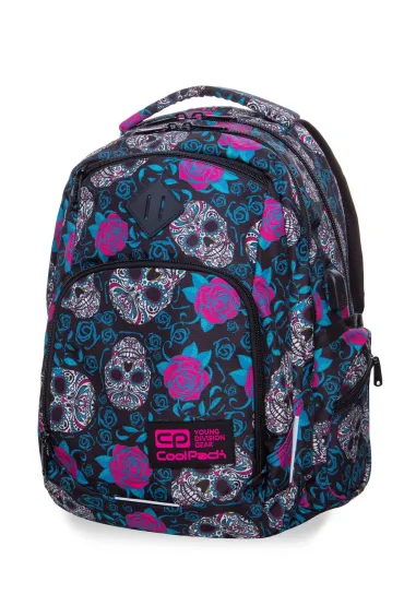 Patio Plecak m�odzie�owy Coolpack Break Skulls & Roses