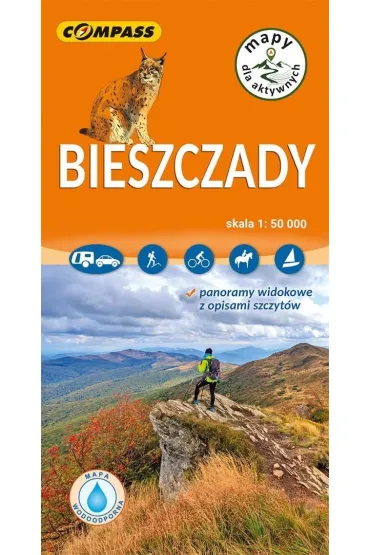 Mapa turystyczna - Bieszczady 1:50 000 w.2026