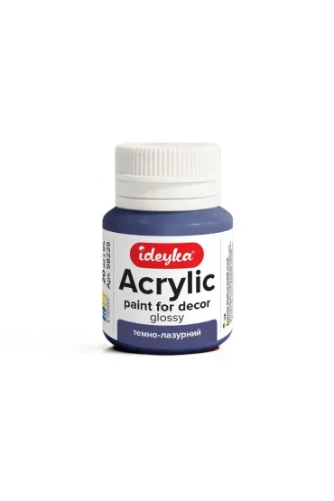 Ideyka Farba akrylowa ciemnoniebieska 20ml 20 ml