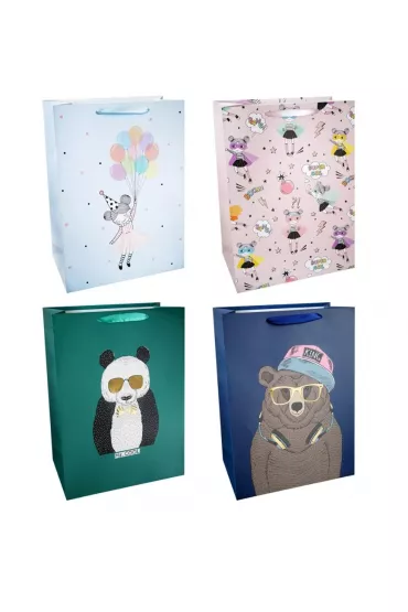 incood. Torba prezentowa Panda Nied�wied� 31 x 42 cm