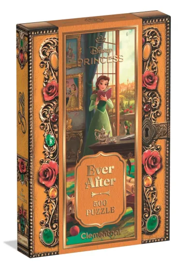 Puzzle 500 Belle, Princess Ever After Collection Clementoni