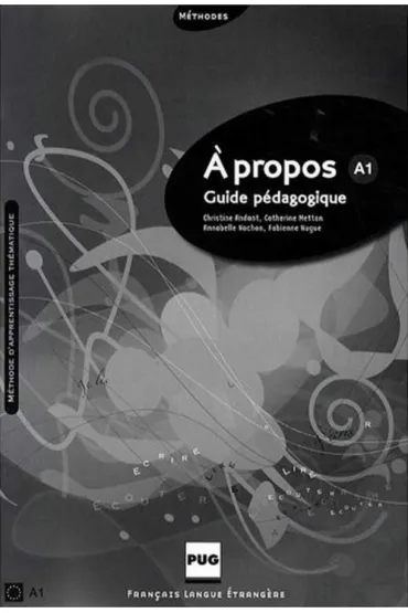 A propos A2 przewodnik metodyczny - Christine Andant