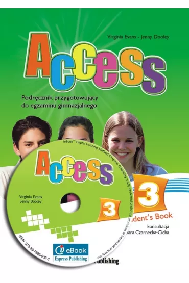 Access 3. Student's Book + Podr�cznik w wersji cyfrowej - Jenny Dooley, Virginia Evans