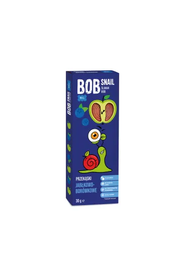 Bob Snail Przek�ska jab�kowo-bor�wkowa bez dodatku cukru 30 g