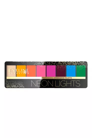 Eveline Cosmetics Professional Eyeshadow Palette paleta cieni do powiek 06 Neon Lights 8 g
