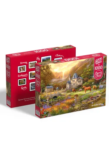 Puzzle 1000 el. The Golden Valley CherryPazzi