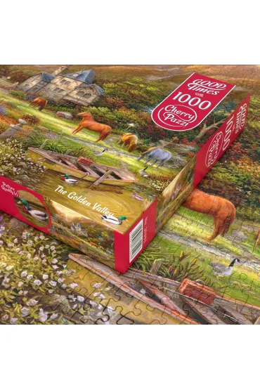 Puzzle 1000 el. The Golden Valley CherryPazzi