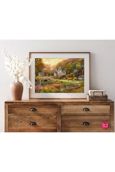 Puzzle 1000 el. The Golden Valley CherryPazzi