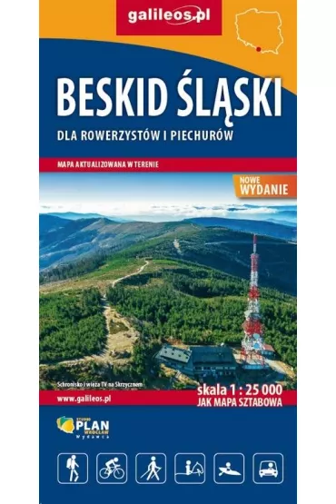 Mapa - Beskid �l�ski 1: 25 000