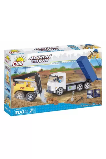 Action Town. Koparka i ci�ar�wka