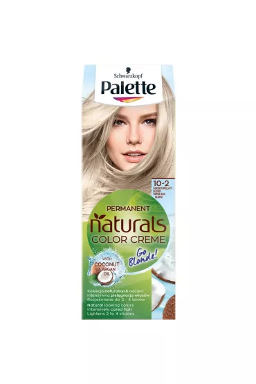 Palette Permanent Naturals Color Creme Go Blonde rozja�niaj�ca farba do w�os�w 219/ 10-2 Super Popielaty Blond