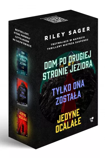 Pakiet: Dom po drugiej stronie jeziora, Tylko ona zostaa, Jedyne ocalae - Riley Sager