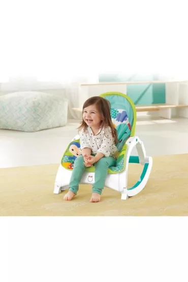 Fisher-Price Fotelik-bujaczek Od niemowlaka do przedszkolaka CMR10