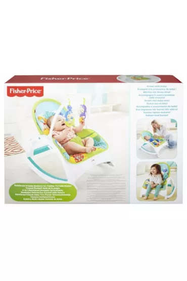 Fisher-Price Fotelik-bujaczek Od niemowlaka do przedszkolaka CMR10