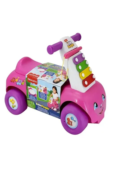 Fisher-Price. Je�dzik muzyczny r�owy 505914 Mattel