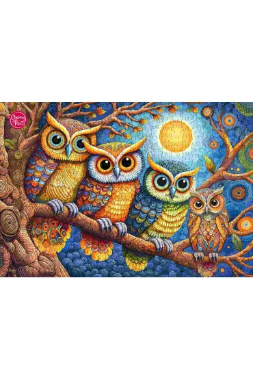 Puzzle 500 CherryPazzi Moonlight Owls 20449