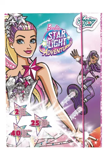 Szkicownik Barbie w kosmosie 2 szablony Tm Toys