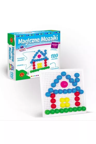 Magiczne mozaiki. Kreatywno�� i edukacja - 120 element�w Alexander