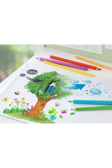 Faber-Castell Kredki grip 2001 6 kol. opakowaniekartonowe