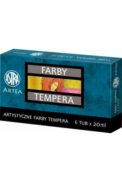 Astra Farby tempera 6 kolorw