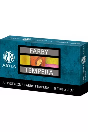Astra Farby tempera 6 kolor�w