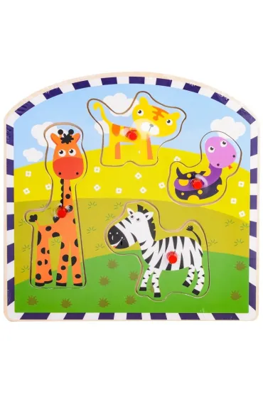Puzzle Uk�adanka w ramce - safari Daffi