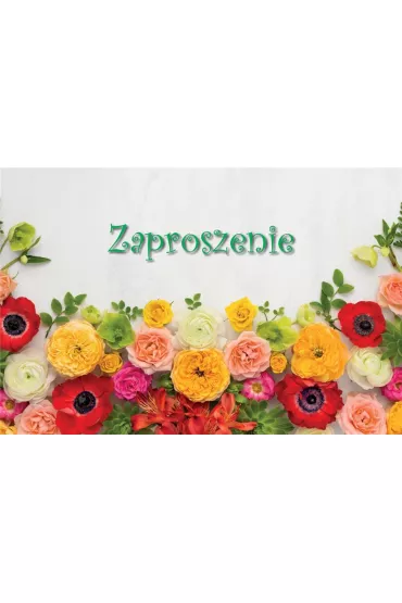 Trend Zaproszenie Uniwersalne 10 szt.