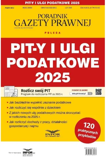 Pit-y i ulgi podatkowe 2025 Podatki 3/2026 - Grzegorz Zi�kowski