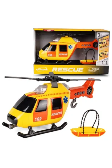 Helikopter ratunkowy ze �wiat�em i d�wi�kiem 37cm Lena