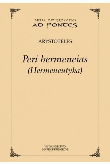 Peri hermeneias (Hermeneutyka)