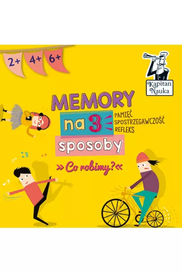 Kapitan Nauka. Memory na 3 sposoby. Co robimy? Edgard
