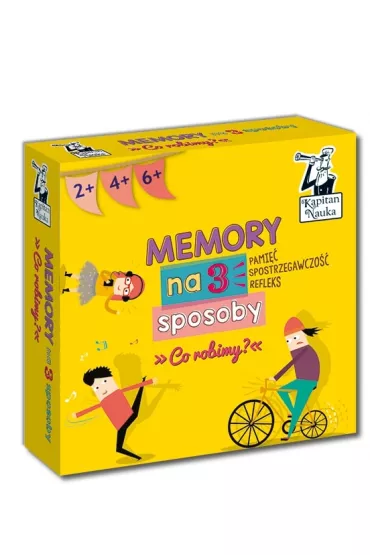 Kapitan Nauka. Memory na 3 sposoby. Co robimy? Edgard