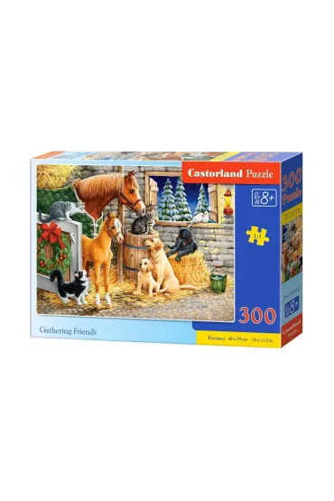 Puzzle 300 el. Gathering Friends Castorland