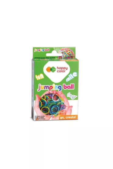 Zestaw kulek Jumping ball Happy Color