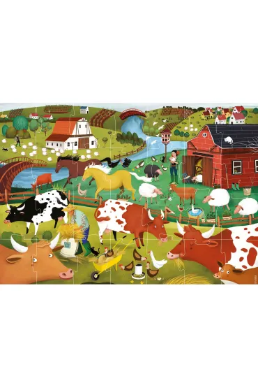 Puzzle 28 el. XL Farma Educa