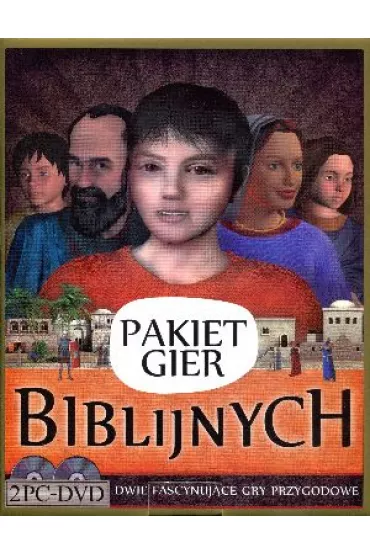 Pakiet gier biblijnych (2 DVD)