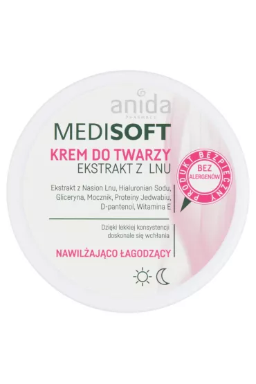 Anida Medisoft nawil�aj�co-�agodz�cy krem do twarzy 100 ml