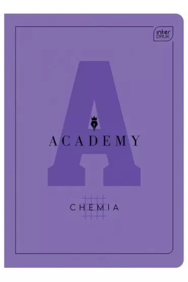 Interdruk, Zeszyt A5 Academy, 60 kartek w kratk� - Chemia