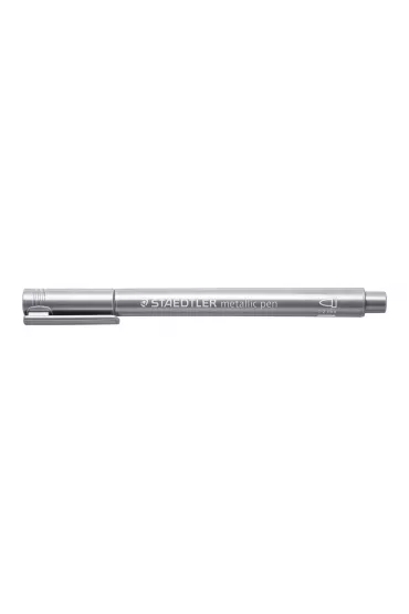 Staedtler Marker metaliczny Metallic, srebrny, okr�g�a ko�c�wka