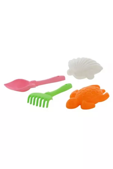 Polesie 57556 Zestaw do piasku �opatka+grabki+foremki
