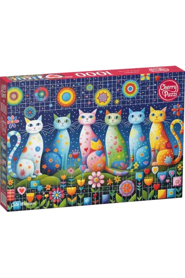 Puzzle 1000 el. Cute Whiskers 31285 CherryPazzi