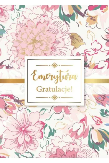Armin Style Karnet GM Emerytura GM-1051