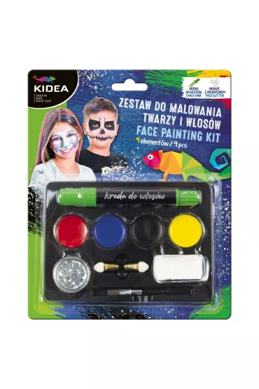 Zestaw do malowania twarzy i w�os�w Derform
