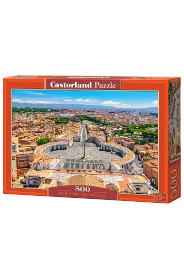 Puzzle 500 el. View from the Vatican Castorland