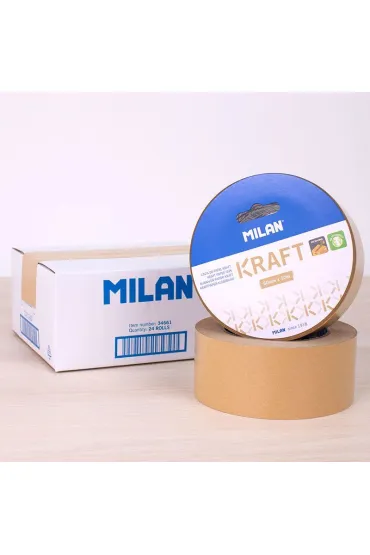 Milan Ta�ma pakowa papierowa Kraft 50mm x 50m